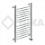Полотенцесушитель НИКА электрический ЛВ (г3)-80/60/67 без полочки фото в интернет-магазине САНТЕХСИТИ