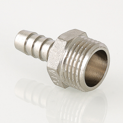 Резьбовой фитинг VALTEC Штуцер для шланга 1/2" нар. х12мм. фото в интернет-магазине САНТЕХСИТИ