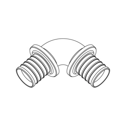 Аксиальный фитинг REHAU Угол 90 PLATINUM 32мм фото в интернет-магазине САНТЕХСИТИ