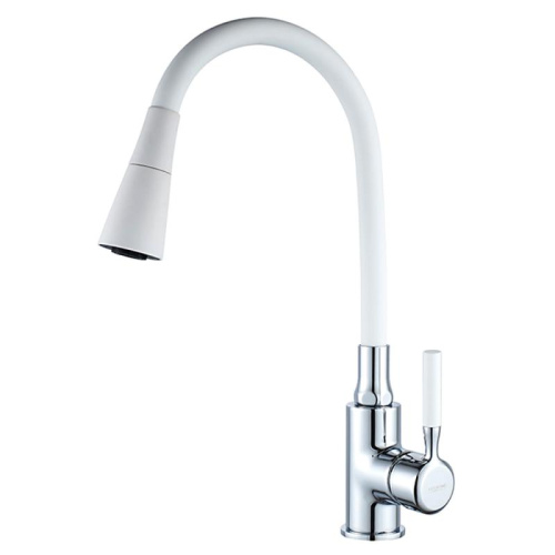 Смеситель для кухни с гибким изливом Ledeme Rainbow L4199-3 фото в интернет-магазине САНТЕХСИТИ