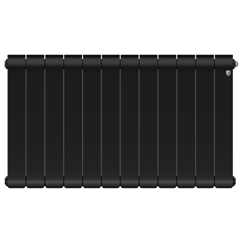Радиатор биметаллический Royal Thermo Infinity 500 Noir Sable - 12 секц. фото в интернет-магазине САНТЕХСИТИ