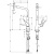 Hansgrohe Metris Select M71 Смеситель для кухни, на 1 отв, поворотный излив: 23.5см с вытяжным душем, 2jet, h: 33.3см, sBox, цвет: хром фото в интернет-магазине САНТЕХСИТИ