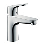 Hansgrohe Focus, Смеситель для раковины, с донным клапаном, Цвет: хром фото в интернет-магазине САНТЕХСИТИ