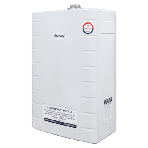 Котёл газовый настенный двухконтурный KITURAMI World Alpha-30 фото в интернет-магазине САНТЕХСИТИ