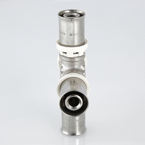 Пресс фитинг VALTEC Крестовина 20х16х20х16 фото в интернет-магазине САНТЕХСИТИ