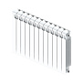 Радиатор биметаллический RIFAR Monolit RAL 6018 350 10 секций фото в интернет-магазине САНТЕХСИТИ