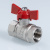 Кран шаровой VALTEC СТАНДАРТ ГОСТ 3/4" бабочка вн.-вн. (PN40) фото в интернет-магазине САНТЕХСИТИ