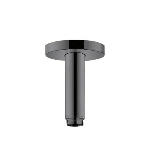 Hansgrohe Потолочное подсоединение верхнего душа 100мм, цвет: шлифованный черный хром фото в интернет-магазине САНТЕХСИТИ