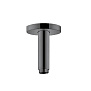 Hansgrohe Потолочное подсоединение верхнего душа 100мм, цвет: шлифованный черный хром фото в интернет-магазине САНТЕХСИТИ