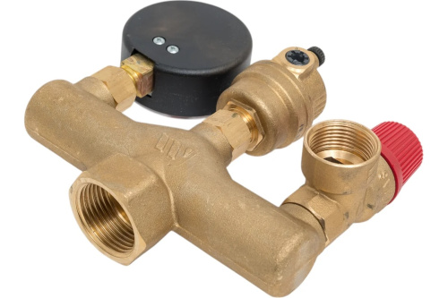 Группа безопасности котла WATTS (с теплоиз) 3bar до 50кВт KSG-MS/VM1530/ISO WATTS (лат.) 10005311 фото в интернет-магазине САНТЕХСИТИ