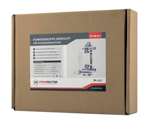 Насосно-смесительный узел БЕЗ НАСОСА PROFACTOR PFMB84 фото в интернет-магазине САНТЕХСИТИ