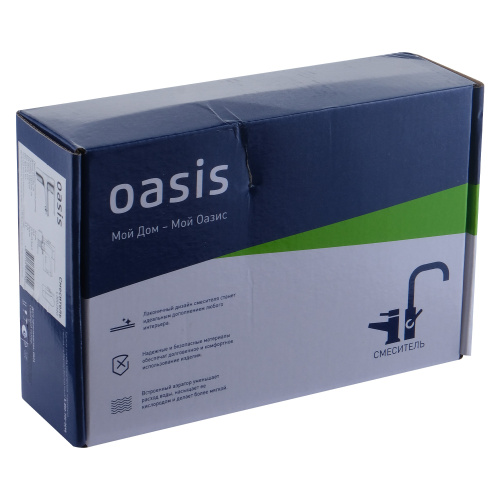 Смеситель OASIS для раковины L3002MG фото в интернет-магазине САНТЕХСИТИ