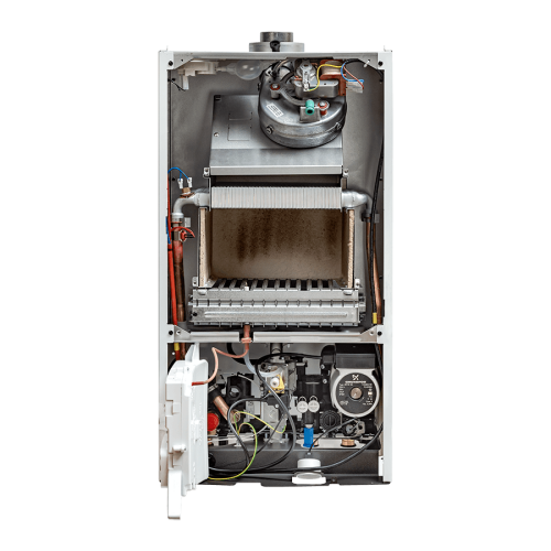 Котел газовый настенный BAXI двухконтурный с закр. камер. ECO-4s 10 F фото в интернет-магазине САНТЕХСИТИ