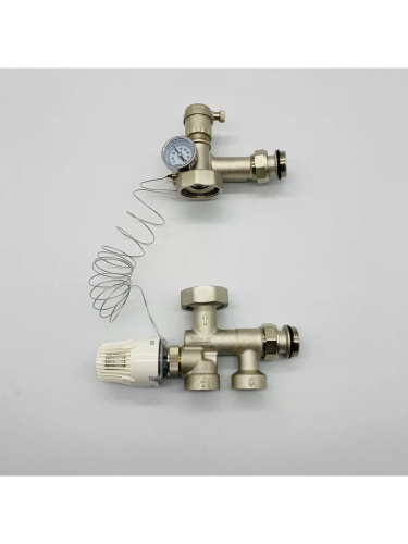 Насосно-смесительный узел БЕЗ НАСОСА ZEISSLER MINI (20-60°C) ZMg.802 фото в интернет-магазине САНТЕХСИТИ