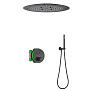 Душевая система встроенная с термостатом Timo Saona SX-2370/03SM черный фото в интернет-магазине САНТЕХСИТИ