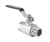 Кран шаровый PROFACTOR STRONG 3/4" вн.-нар. стальная рукоятка (6/60) фото в интернет-магазине САНТЕХСИТИ