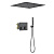 Душевая система встроенная с термостатом Timo Petruma SX-5209/03SM черный фото в интернет-магазине САНТЕХСИТИ