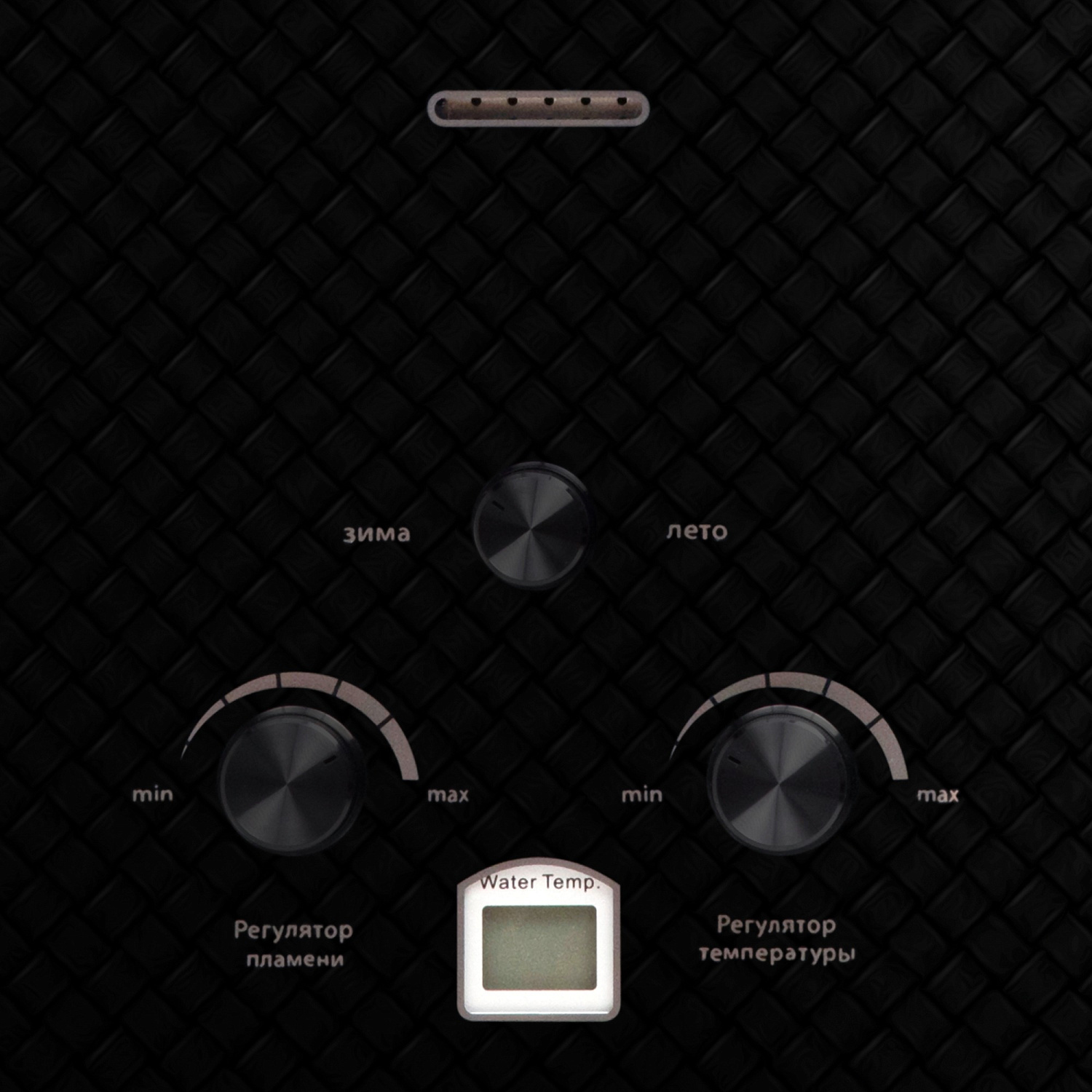 Водонагреватель проточный газовый OASIS GLASS 10 л/мин (20кв) 20 KG Черный фото в интернет-магазине САНТЕХСИТИ