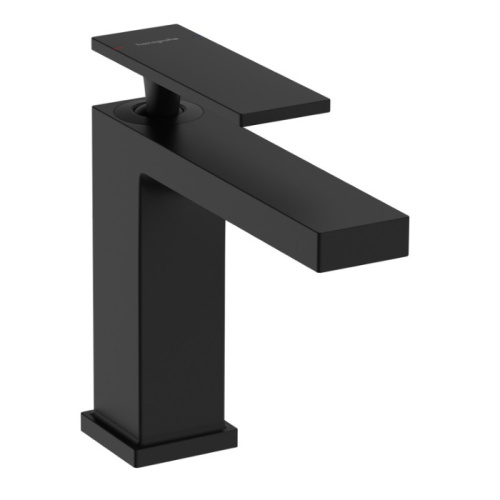 Hansgrohe Tecturis E Смеситель для раковины, 1 отв., с донным клапаном, цвет: черный матовый фото в интернет-магазине САНТЕХСИТИ