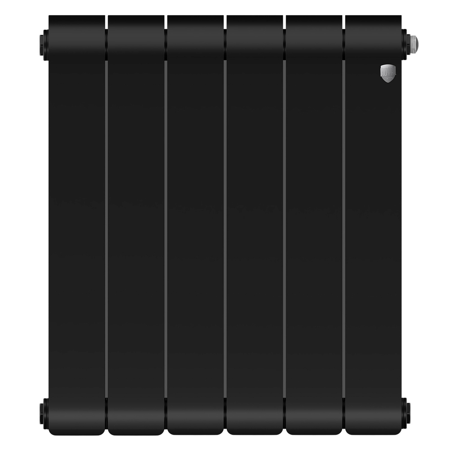 Радиатор биметаллический Royal Thermo Infinity 500 Noir Sable - 6 секц. фото в интернет-магазине САНТЕХСИТИ
