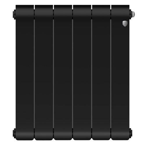 Радиатор биметаллический Royal Thermo Infinity 500 Noir Sable - 6 секц. фото в интернет-магазине САНТЕХСИТИ
