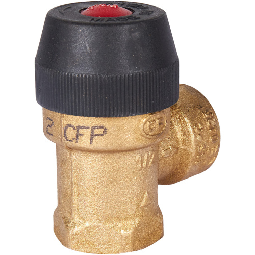 Клапан предохранительный для отопления 3 бар 1/2"х1/2"STOUT фото в интернет-магазине САНТЕХСИТИ