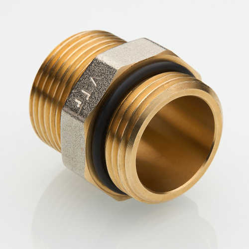 Фитинг резьбовой, ниппель коллекторный 1 1/2"х1 1/2" нар.-нар. VALTEC VTr.584.N.0008 фото в интернет-магазине САНТЕХСИТИ