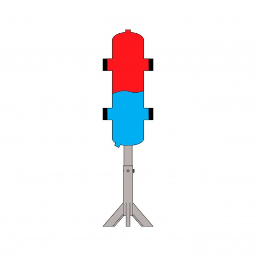 Гидравлический разделитель ПРОКСИТЕРМ из нерж. стали GS 50 200 кВт, 1 контур фото в интернет-магазине САНТЕХСИТИ