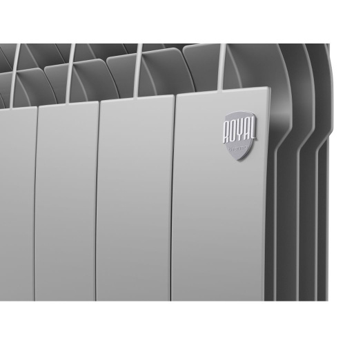 Радиатор биметаллический Royal Thermo BiLiner 500 /Silver Satin VR - 6 секц. фото в интернет-магазине САНТЕХСИТИ