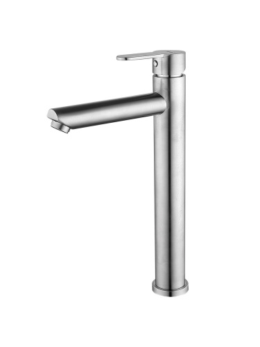 Смеситель из нержавеющей стали для раковины VIEIR V313512 фото в интернет-магазине САНТЕХСИТИ