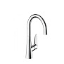 Hansgrohe Talis S, Смеситель для кухни, поворотный излив, Цвет: хром фото в интернет-магазине САНТЕХСИТИ