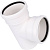 Канализация SINIKON COMFORT (бел.цв, бесшум.) Тройник 110х110х90 фото в интернет-магазине САНТЕХСИТИ