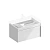 Тумба MODULA подвесная 80 с ящиком 1+1, белая глянцевая фото в интернет-магазине САНТЕХСИТИ