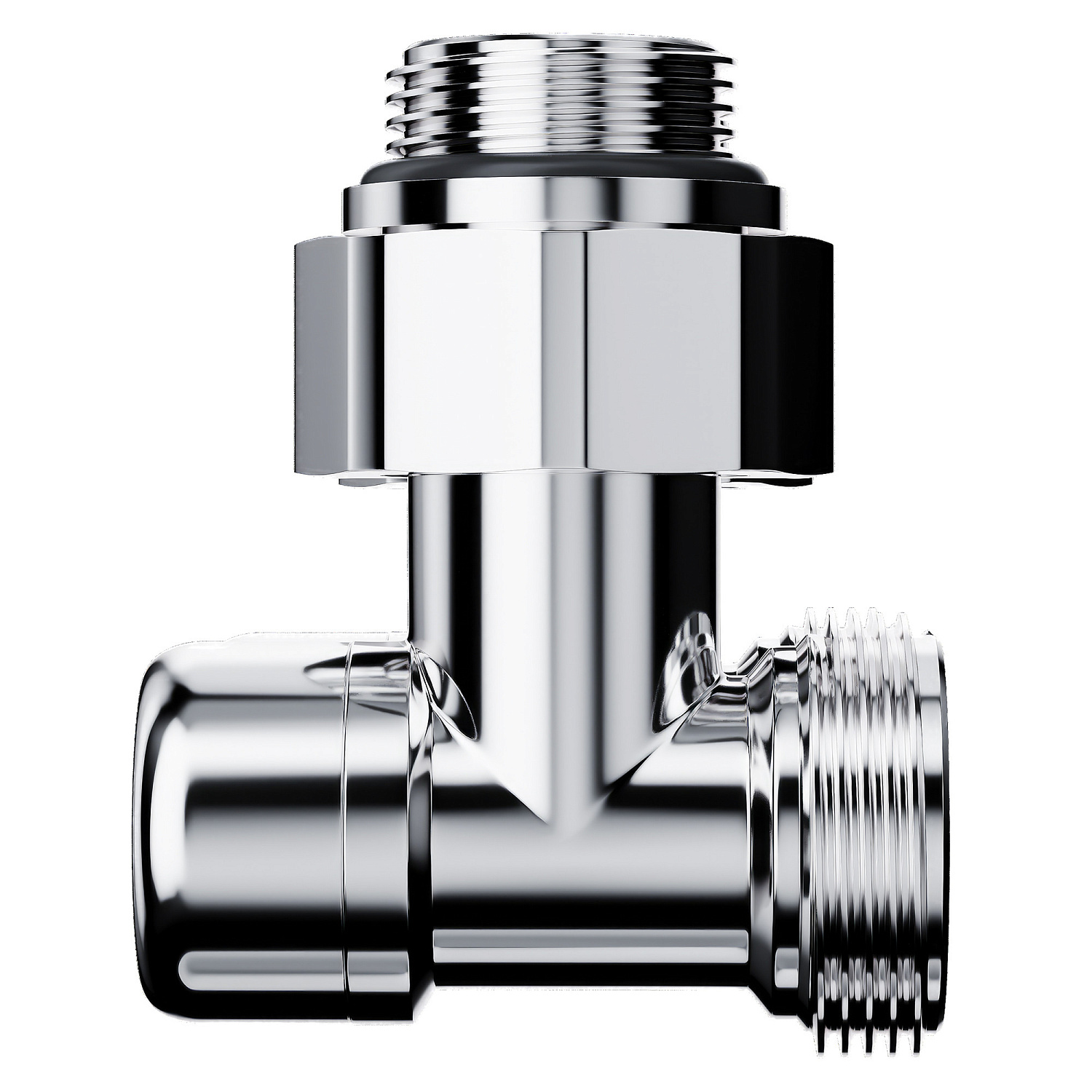 Узел нижнего подключения Royal Thermo Design угловой 1/2"х3/4" EK (хром) фото в интернет-магазине САНТЕХСИТИ