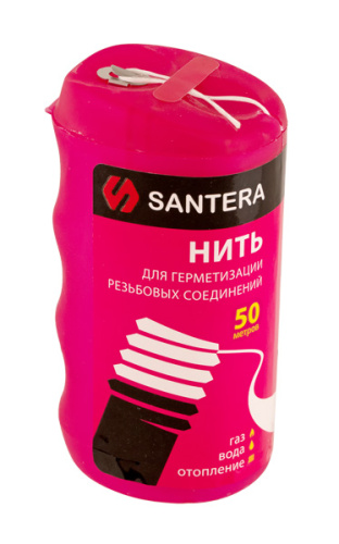 Нить полиамидная с силиконом SANTERA L=50m в тубе (6/120) фото в интернет-магазине САНТЕХСИТИ