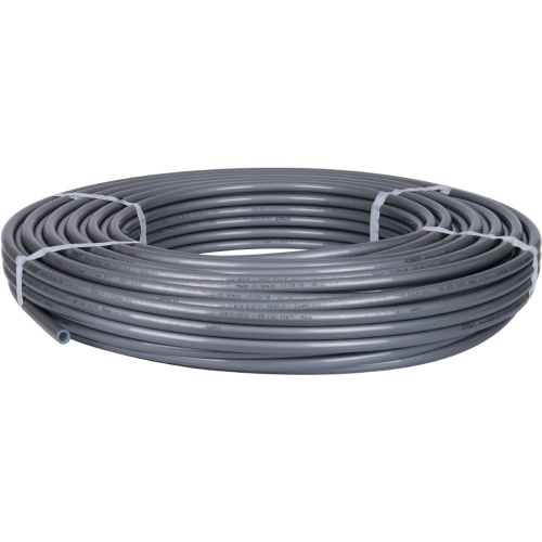 Труба из сшитого полиэтилена STOUT PE-Xa EVOH 16*2.2 (100м) серая фото в интернет-магазине САНТЕХСИТИ