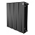 Радиатор биметаллический Royal Thermo PianoForte 500 Noir Sable VDR80 - 8 секц. фото в интернет-магазине САНТЕХСИТИ