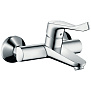Hansgrohe Focus Смеситель для раковины, настенный, цвет: хром фото в интернет-магазине САНТЕХСИТИ
