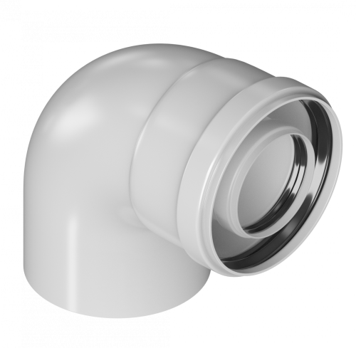 Отвод конденсационный VIVAT D60/100х90° фото в интернет-магазине САНТЕХСИТИ