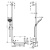 Hansgrohe Raindance Select S 120 EcoSm/U'Comf Душевой гарнитур, настенный, с ручным душем, цвет: хром фото в интернет-магазине САНТЕХСИТИ