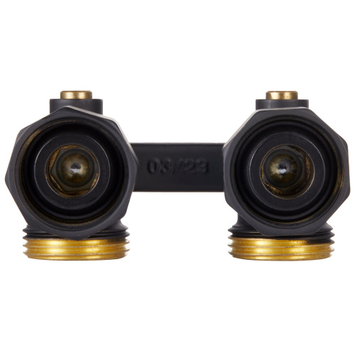 Узел нижнего подключения Royal Thermo угловой 1/2х3/4 EK (черный) фото в интернет-магазине САНТЕХСИТИ