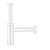 Hansgrohe Flowstar Сифон для раковины, дизайнерский, цвет: белый матовый фото в интернет-магазине САНТЕХСИТИ