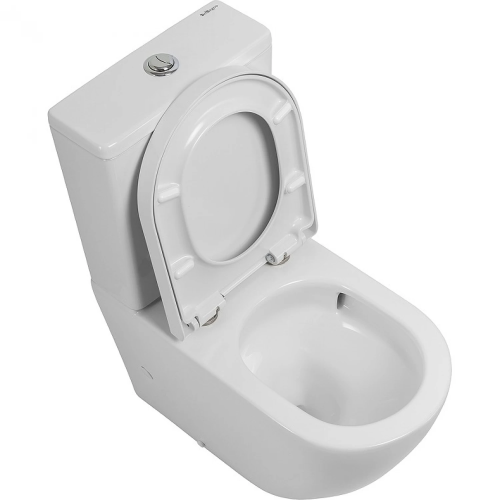 Унитаз-компакт безободковый BelBagno SFERA-TOR BB2141CP-TOR+BB2141T+BB865SC/870SC/2111SC фото в интернет-магазине САНТЕХСИТИ