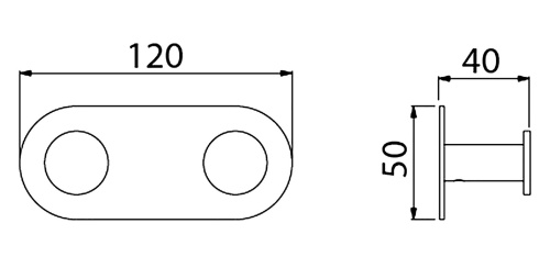 Вешалка-2 крючка Timo Saona 13014/16 белый матовый фото в интернет-магазине САНТЕХСИТИ