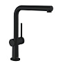 Hansgrohe Talis M54 Смеситель для кухни, 1 отв., с вытяжным изливом 1jet, sBox, цвет: чёрный матовый фото в интернет-магазине САНТЕХСИТИ