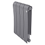 Радиатор биметаллический Royal Thermo Infinity 500 Silver Satin - 4 секц. фото в интернет-магазине САНТЕХСИТИ