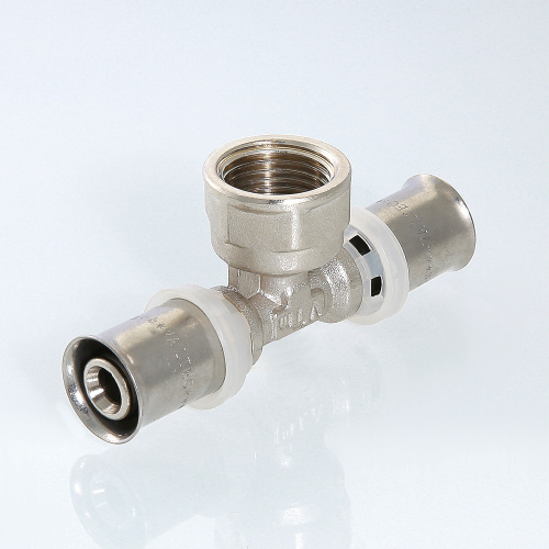 Пресс фитинг VALTEC Тройник с переходом на вн. р. 40х1"х40 фото в интернет-магазине САНТЕХСИТИ