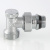 Радиаторный кран VALTEC 1/2" под евроконус 3/4EK нижний угловой с упл. фото в интернет-магазине САНТЕХСИТИ