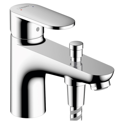 Hansgrohe Vernis Blend Смеситель для ванны, на 1 отв., с ручным душем, цвет: хром фото в интернет-магазине САНТЕХСИТИ