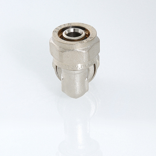 Обжимной фитинг VALTEC Угол 16х16 фото в интернет-магазине САНТЕХСИТИ